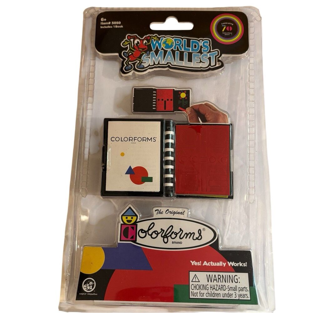 Worlds Smallest The Original Colorforms Set NEW